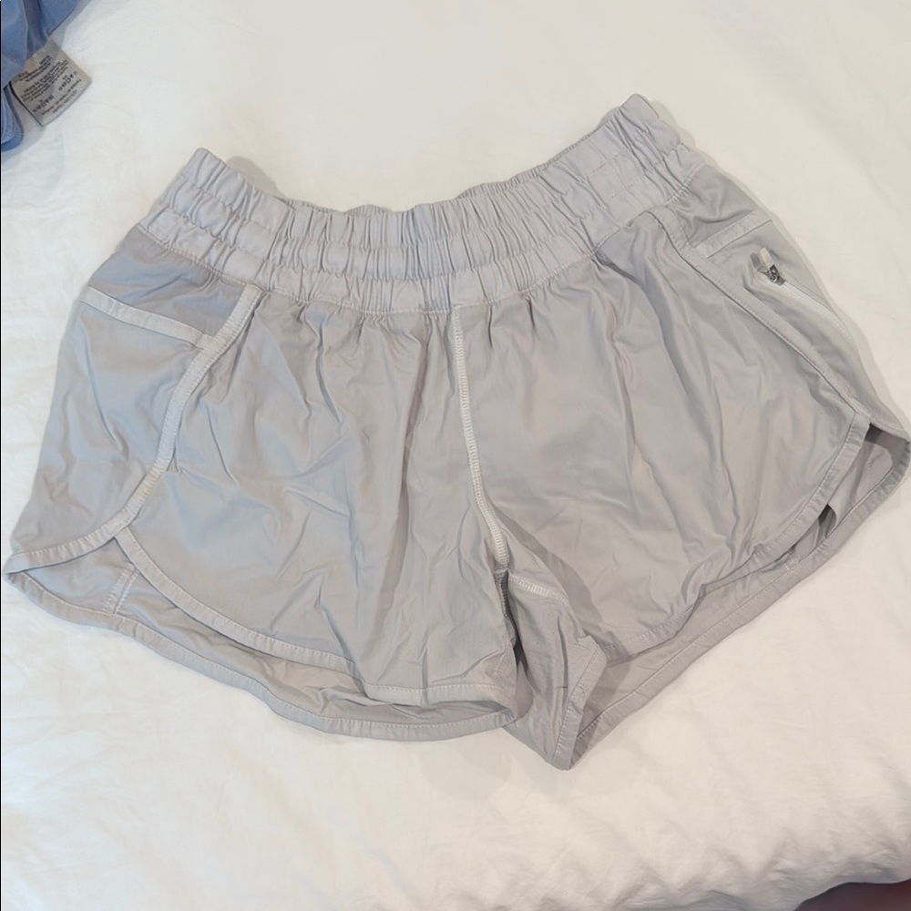 Lululemon Athletica Gray Athletic Shorts Lightweight Performance